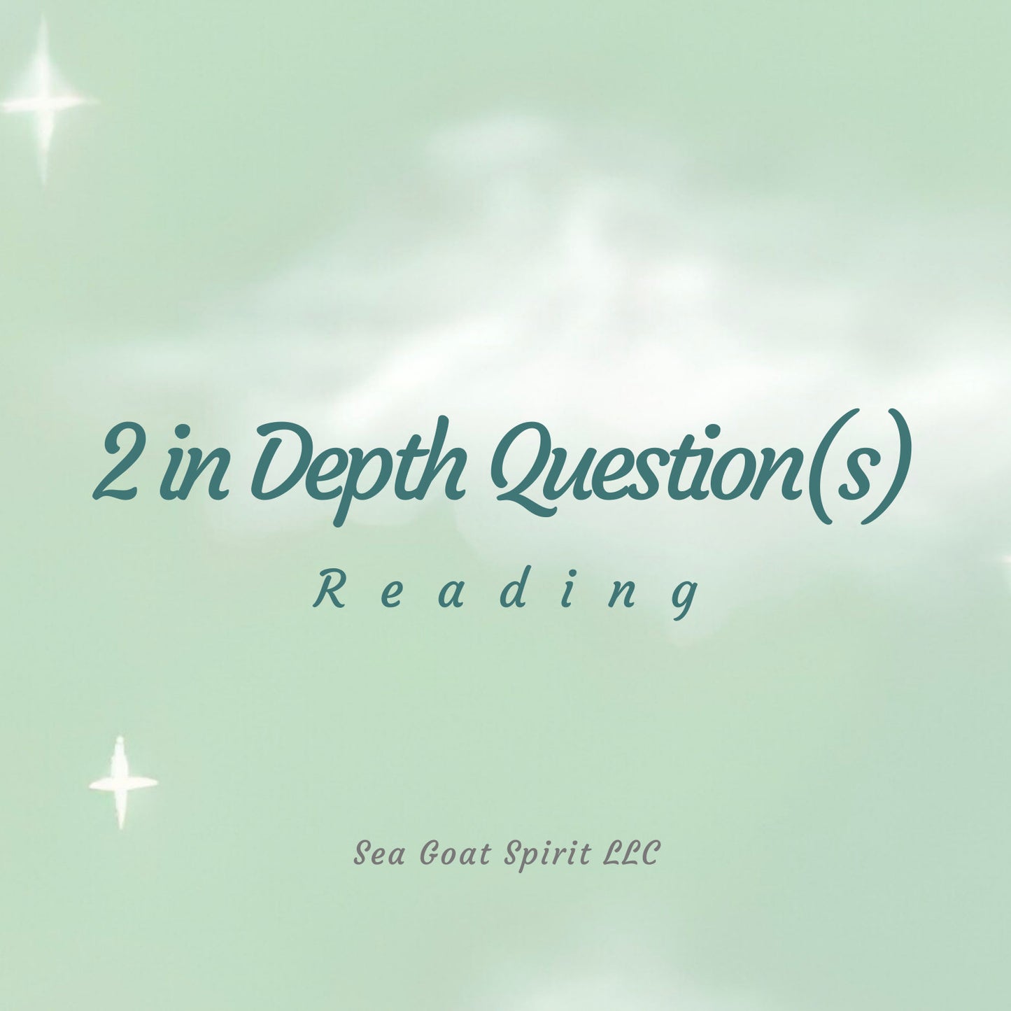 2 in Depth Question Reading