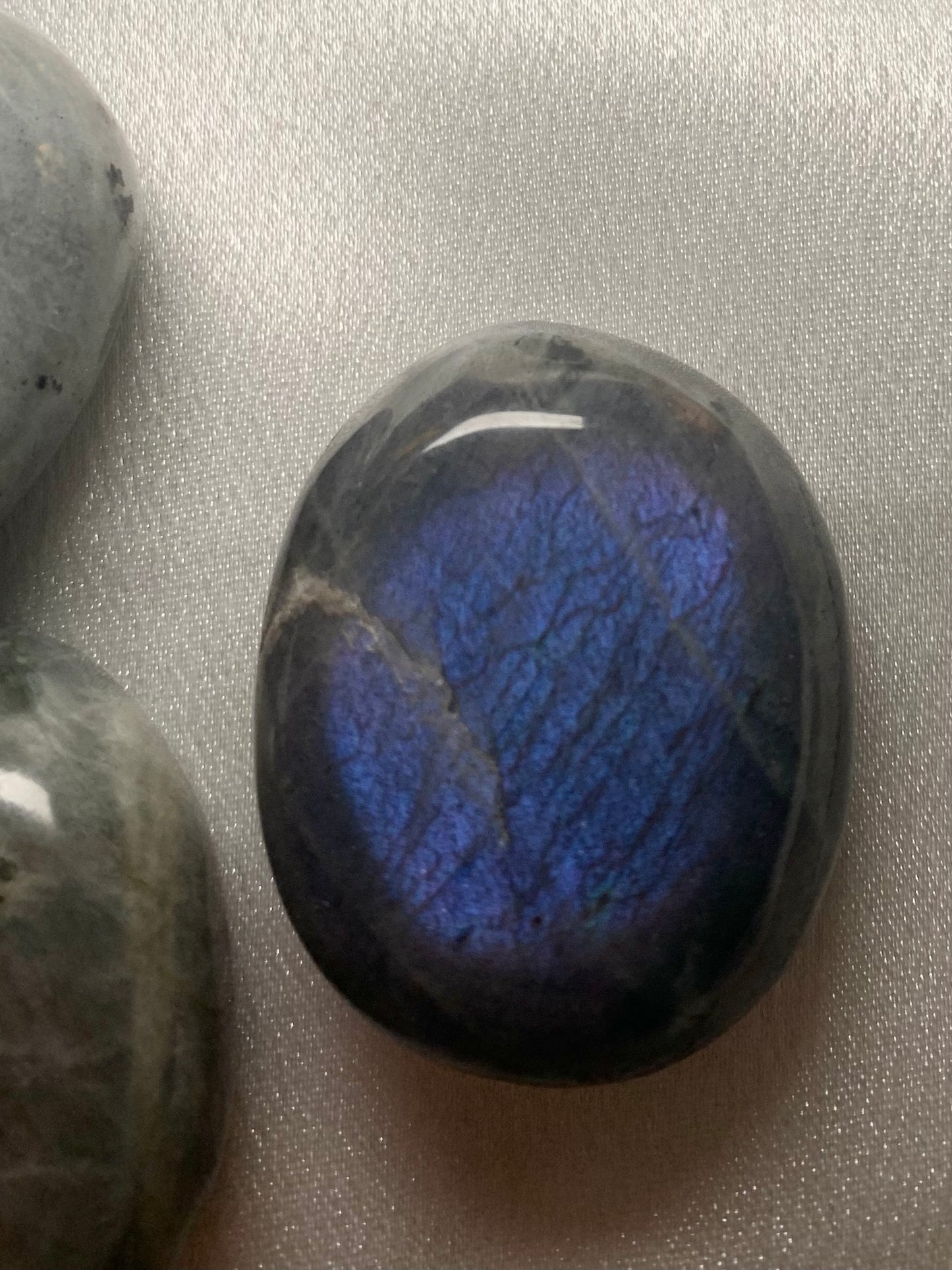 Sunset Labradorite Palm Stone