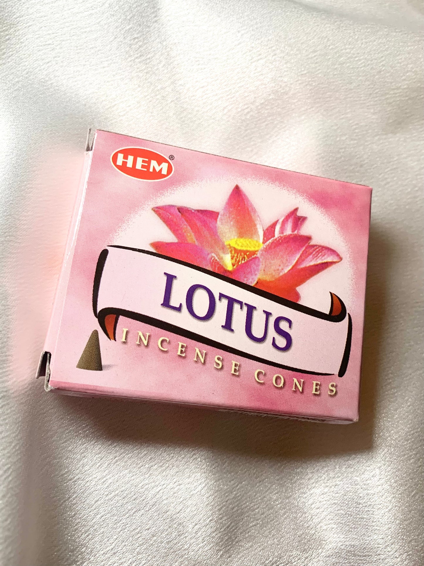 Lotus HEM Incense Cones