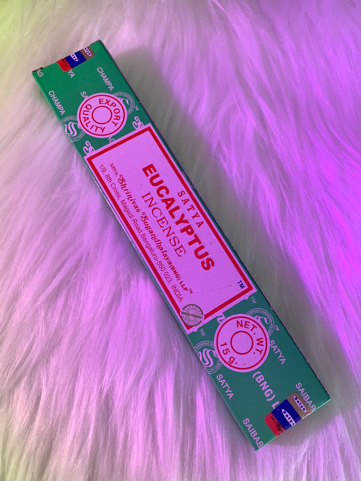 Eucalyptus Satya Incense