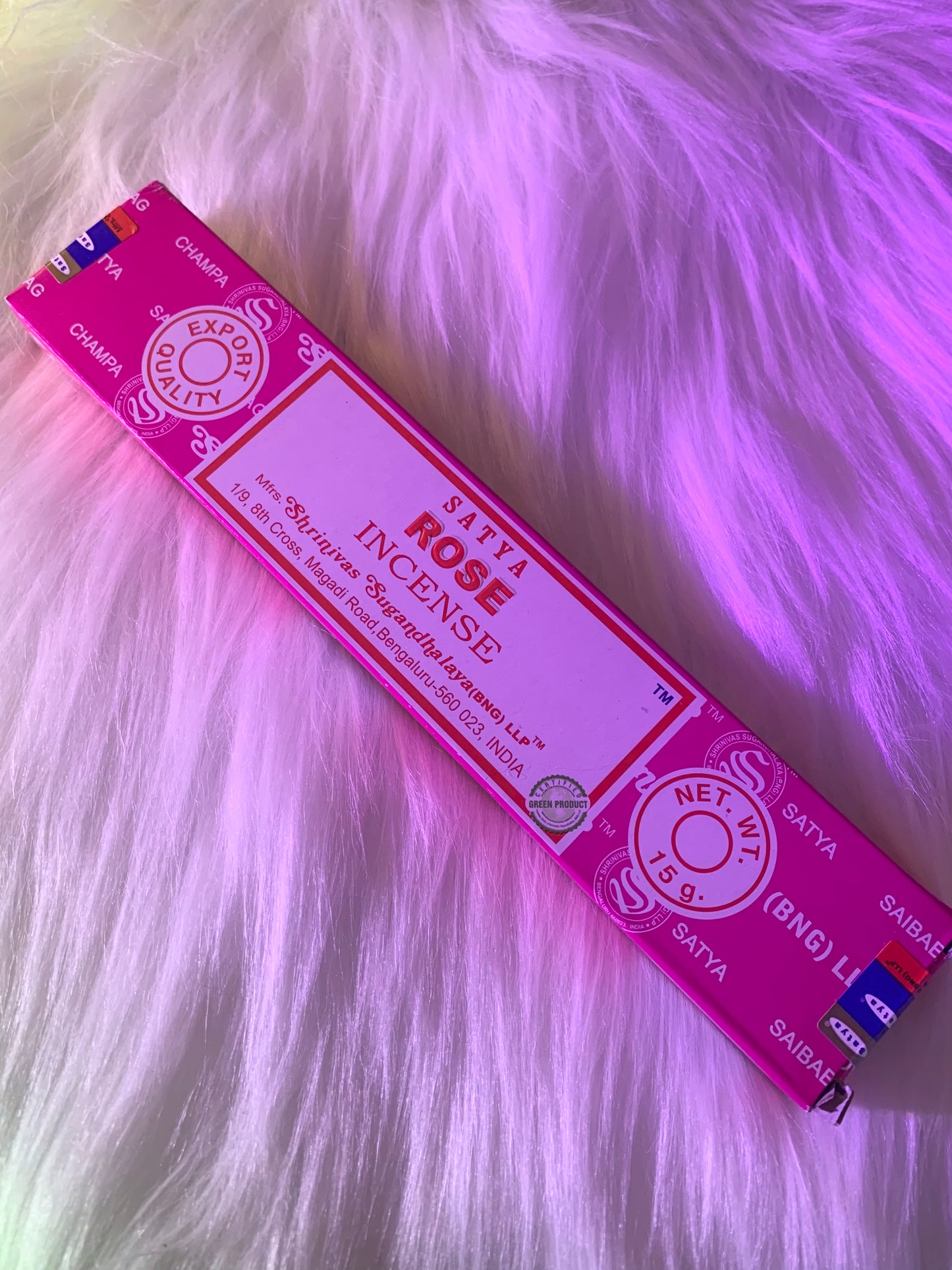 Rose Satya Incense Sticks