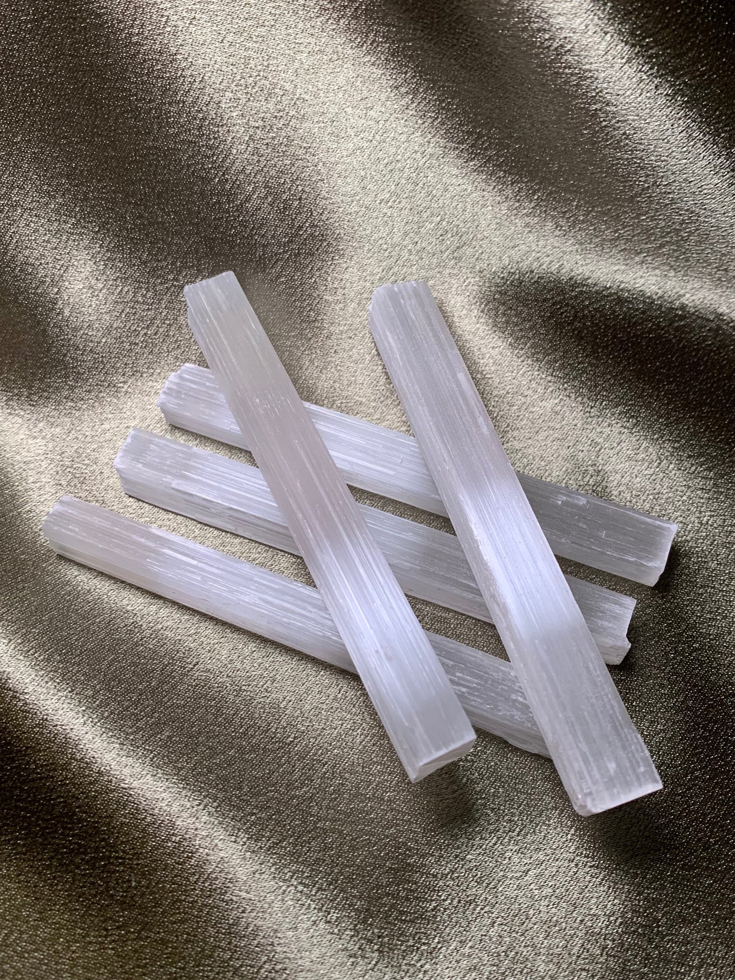 Satin Spar Selenite Wand