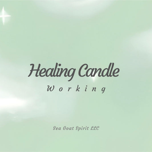 Healing Candle Working
